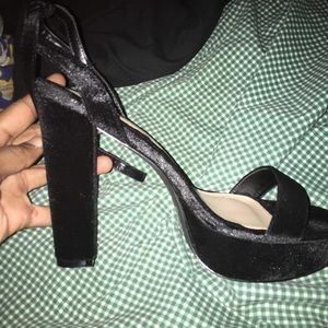 Black Platform Sandals